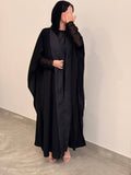 عباية قطرية مع فستان - Bateel Abaya
